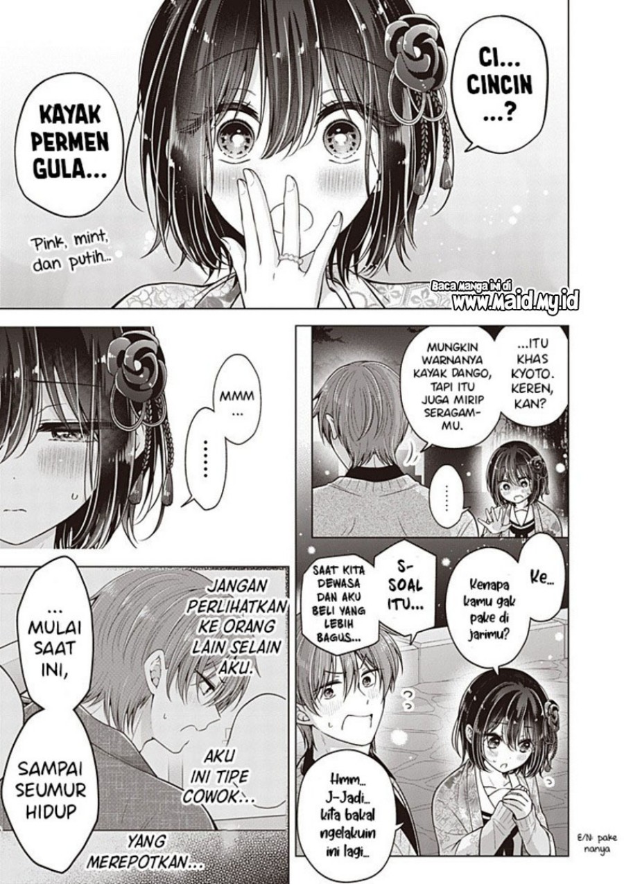 Osananajimi wo Onnanoko ni Shiteshimatta Hanashi Chapter 124 Bahasa Indonesia